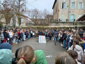 FINAL JOURNEE SCIENCES ecole Sainte Marie Fuveau la course objets roulants