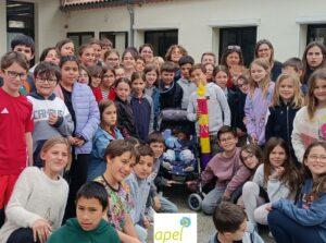 ECOLE SAINTE MARIE FUVEAU venue Kais enfant mecenat chirurgie cardiaque 2025