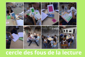 cercle des fous de la lecture ecole sainte marie fuveau oct 25