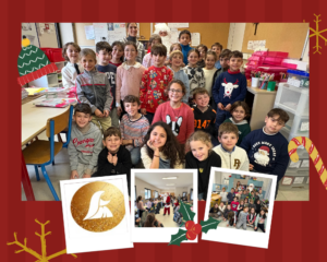 ce2 ECOLE SAINTE MARIE FUVEAU PHOTO CLASSE NOEL 25