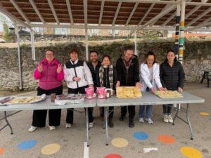 crepes chandeleur apel ecole Sainte Marie Fuveau l'équipe APEL